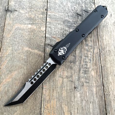 Model Number: 119W-10 S; Overall Length: 8. . Microtech ultratech hellhound tanto otf automatic knife